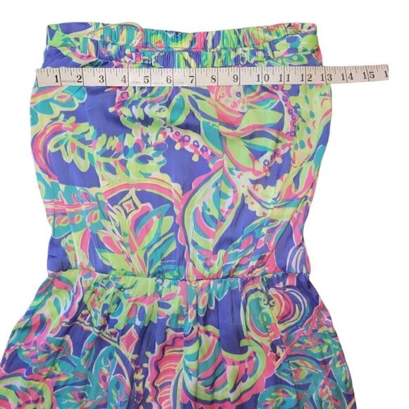 Lilly Pulitzer Strapless Ritz Romper Toucan Play Jumpsuit XS - Picture 8 of 14